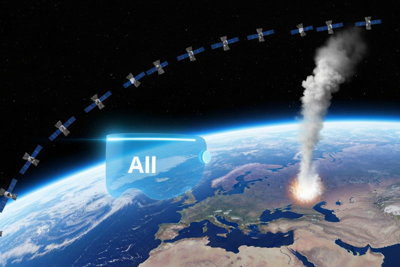 What space debris risk and AI-powered conspiracy debunking means?