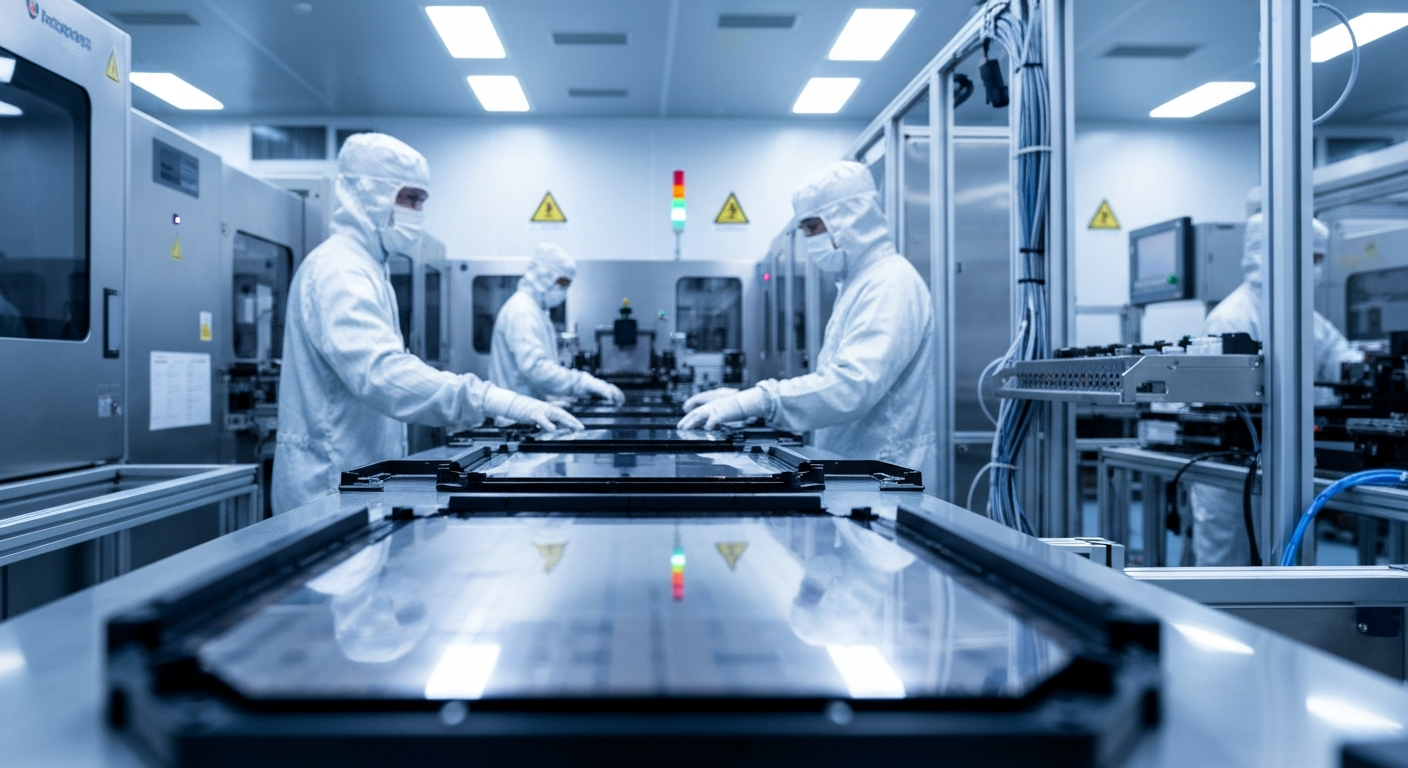 Semiconductor fabrication cleanroom